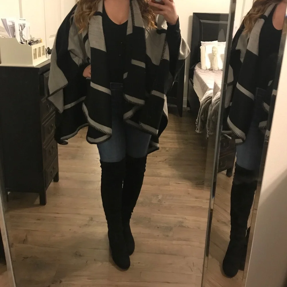Unisa black otk boots